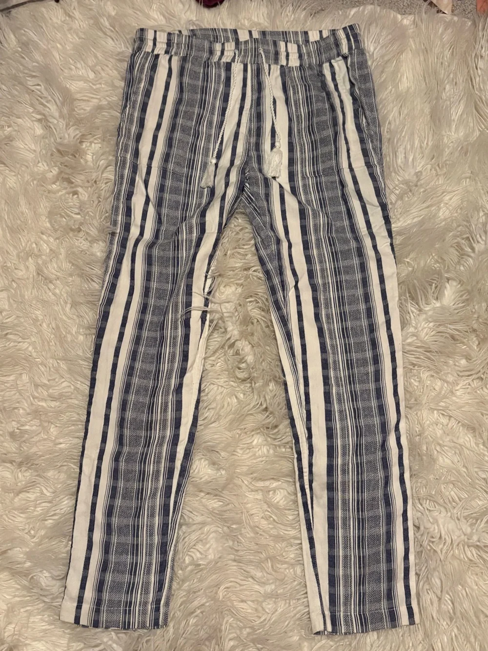 NWT Tommy Bahama Striped Tunic & Beach Joggers Set Medium